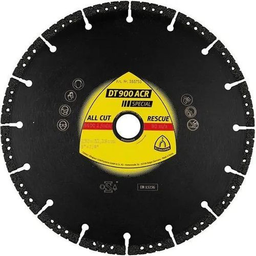 Diamond-coated cutting disc - DT 900 ACR - KLINGSPOR