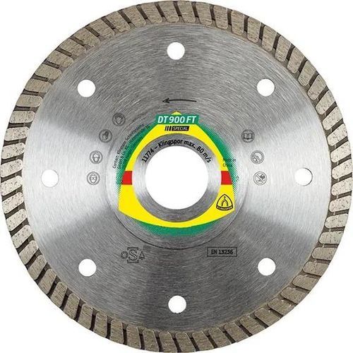Metal cutting disc - DT900FT - KLINGSPOR - for angle grinder / for portable machines