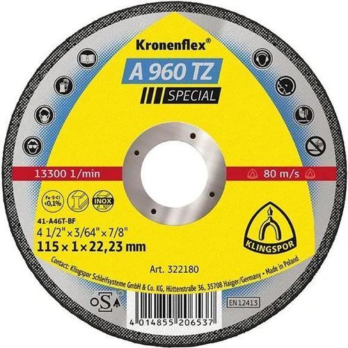 Cutting disc - A960ZZ - KLINGSPOR