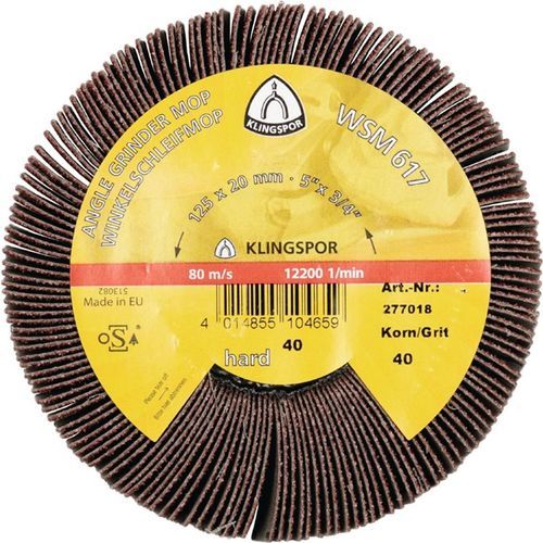 Abrasive wheel - WSM 617 - KLINGSPOR