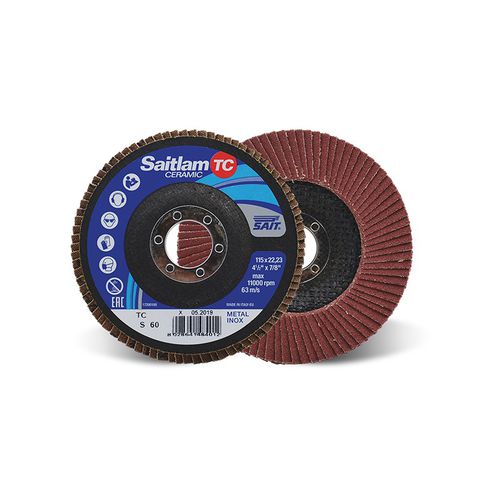 Flap disc - SAITLAM TC - SAIT Abrasivi