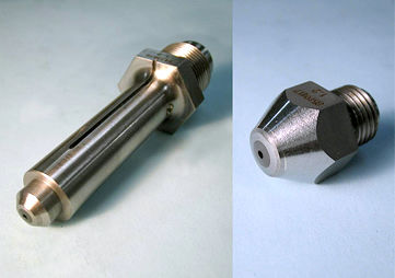 Cleaning nozzle - PCD - ASAHI Diamond - paint / stainless steel / precision