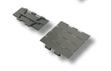 Steel conveyor chain - 821 series - REGINA - slatted / for the glass industry / canning industry