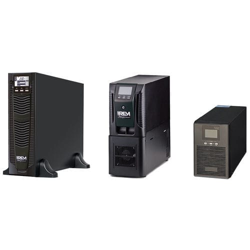 On-line uninterruptible power supply - U series  - IREM SPA - single-phase / with RS-232 interface