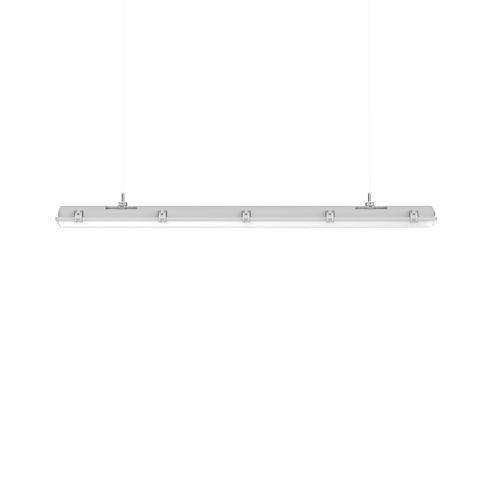 Ceiling-mounted lighting - P  - LANZINI - LED / for warehouse / office
