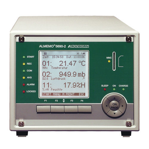 Temperature measuring instrument - ALMEMO® 5690 - Ahlborn Mess- und Regelungstechnik GmbH - pressure / relative humidity / digital