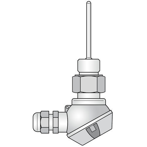 Resistance temperature probe - FT04 series - Ahlborn Mess- und Regelungstechnik GmbH - type S thermocouple / threaded / insertion