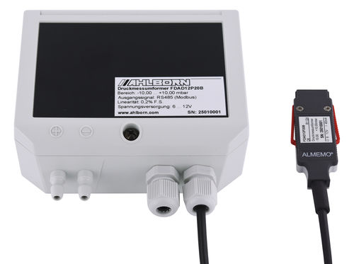 Differential pressure sensor - FDAD12P - Ahlborn Mess- und Regelungstechnik GmbH - piezoresistive / voltage output / digital