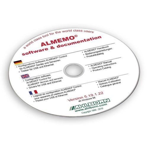 Configuration software package - ALMEMO® Control - Ahlborn Mess- und Regelungstechnik GmbH - data acquisition / measurement / programming