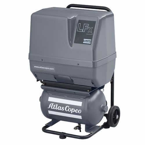 Piston compressor - LFx series - Atlas Copco Construction Tools - air / electric / fixed