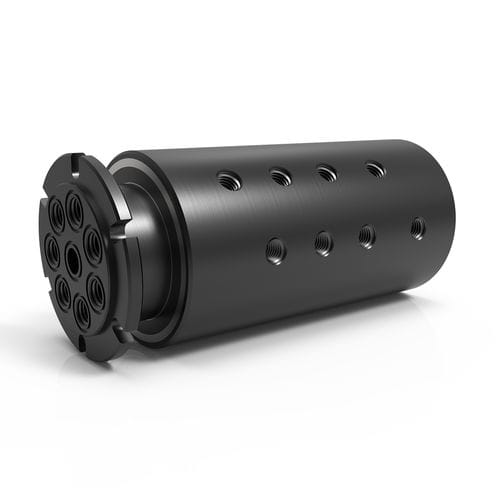 Water rotary union - GP 8 - DSTI - Dynamic Sealing Technologies - for oil / for vacuum / for gas