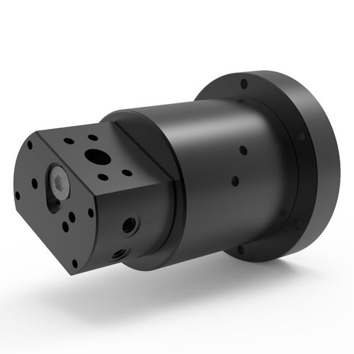 Oil rotary union - DSTI - Dynamic Sealing Technologies - 5-passage / hydraulic / for heavy-duty applications