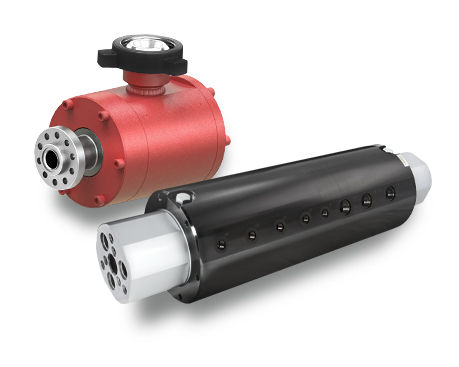 Hydraulic rotary union - DSTI - Dynamic Sealing Technologies - for oil / multi-passage / for the gas industry