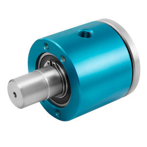 Vacuum rotary union - HF-0890201 - DSTI - Dynamic Sealing Technologies - for gas / for rotary tables / aluminium