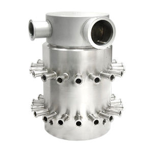 Water rotary union - QB-06403 - DSTI - Dynamic Sealing Technologies - 3-passage / for filling applications / for the food industry