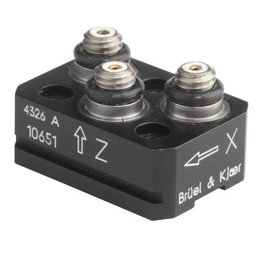 Triaxial accelerometer - 4326 - Brüel & Kjaer - piezoelectric / miniature