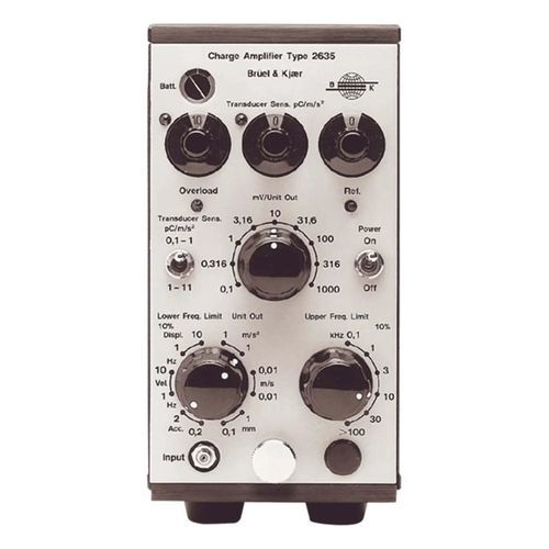 Charge amplifier - 2635 - Brüel & Kjaer - conditioning / for vibration measurement
