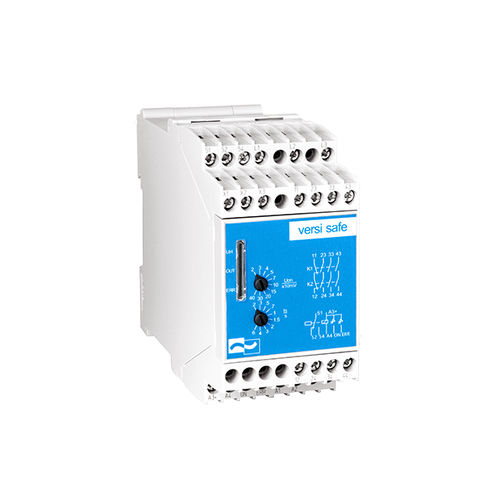 3 NO safety relay - VersiSafe - PETER Electronic - 1 NC / SIL / DIN rail