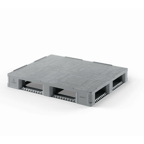 Recycled plastic pallet - Endur i7 (CD-6R) - Cabka - ISO / transport / storage
