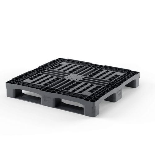Recycled plastic pallet - Eco C5 (OD-3R) - Cabka - ISO / transport / handling