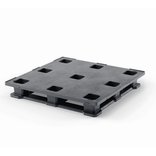Recycled plastic pallet - Nest S5 (CD-6R) - Cabka - ISO / transport / storage