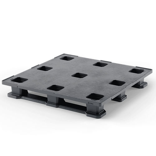 Recycled plastic pallet - Nest S5 (CD-3R) - Cabka - ISO / transport / storage