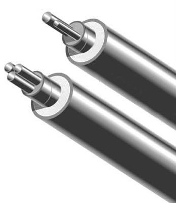 Steam heated hose - max. +204 °C | 2000 series - BULK - for oil / stainless steel