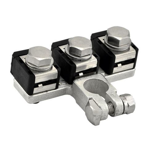 Screw-lock fuse holder - BMZF series - Littelfuse - compact / rugged / for battery