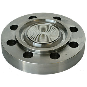 Diaphragm seal with flange connection - BF, BRF - Badotherm Group - for pressure gauges