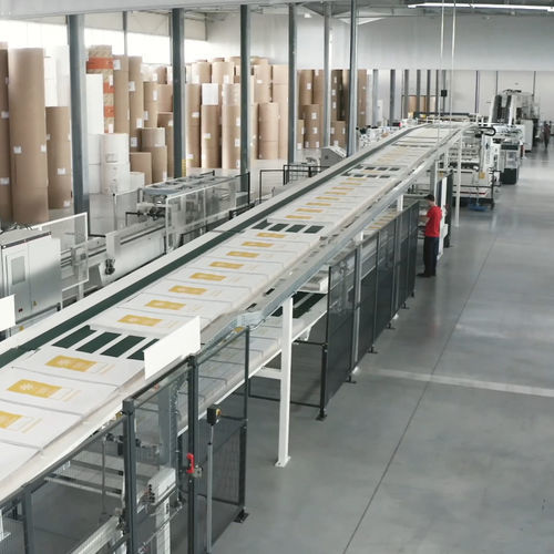 Sack palletising system - TRANSSYSTEMS - W&H Group - paper / package