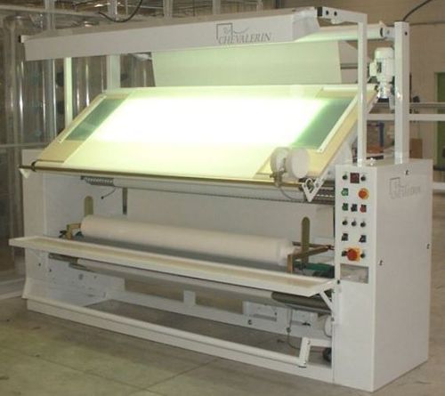 Stretch fabric inspection machine - CHEVALERIN - with winder