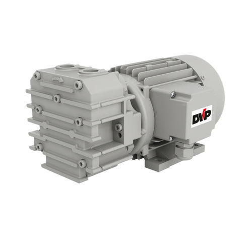 Rotary vane compressor - CB series - DVP Vacuum Technology - air / electrically-powered / stationary