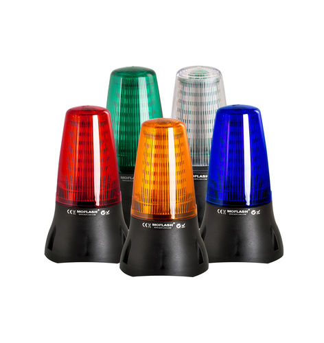 Steady beacon light - LEDA125 - Moflash Signalling - flash / blinking / multifunction
