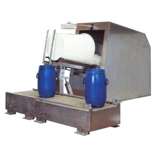 Water jet cleaning tunnel - RAL - FIMAT - automatic / process / for drums