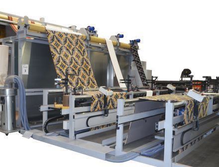 Automatic carpet overedging machine - HANDSAEME MACHINERY
