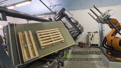 Wood making machine - BOS-V - HANDSAEME MACHINERY - for pallet / automatic / for assembly lines