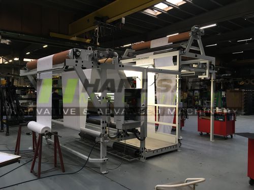 Fabric inspection machine with winder - HANDSAEME MACHINERY