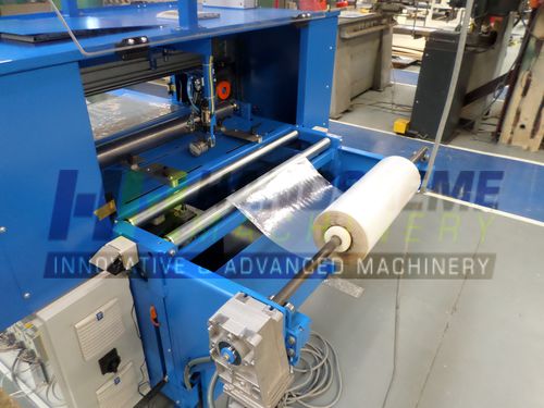 Knife cutting machine - HANDSAEME MACHINERY - textile / roller / for industrial applications