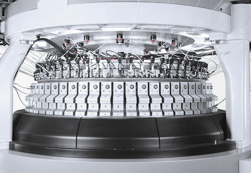 Circular knitting machine - OVJA 1.6 EE - MAYER & CIE - double jersey / industrial