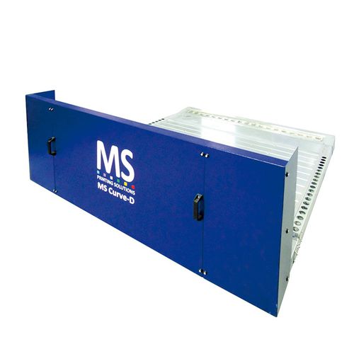 Printing machine dryer - CURVE-D - MS PRINTING SOLUTIONS - conduction / for the textile industry / for the paper industry