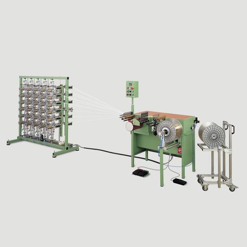 Tape winder HW MÜLLER FRICK with meter counter / semiautomatic