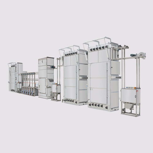 Continuous dyeing machine - MFR H SE - MÜLLER FRICK - textile / strip fabric