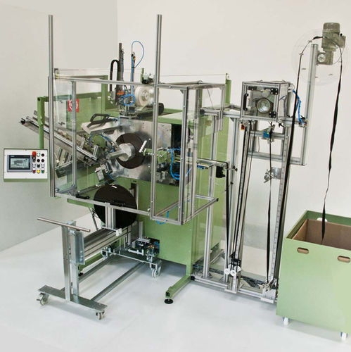 Tape winder - UV60 series - MÜLLER FRICK - automatic / motorized / for extrusion lines