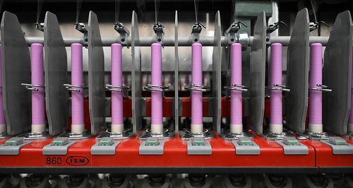 Ring spinning machine - Short-Balloon Setting - RIETER - cotton