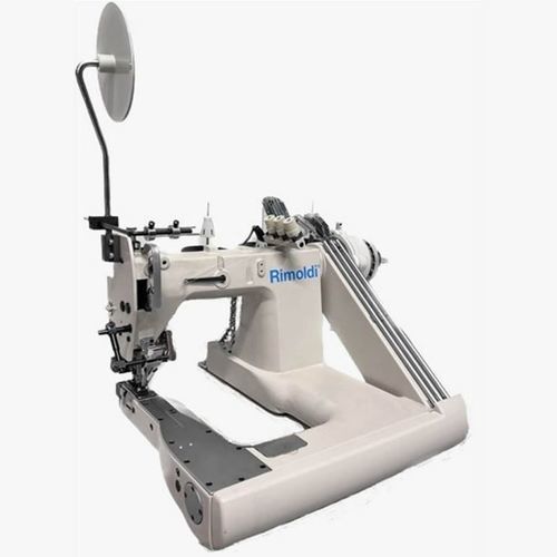 Chain stitch sewing machine - R 84-38-2CA-01DD/16415 - RIMOLDI - twin-needle / 4-thread / fabric