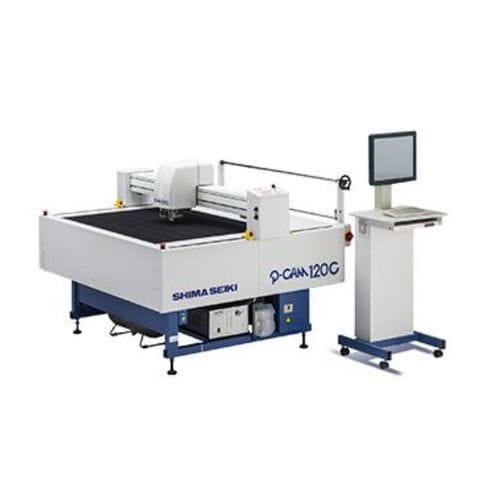 Cutting machine for industrial applications - P-CAM1 series - SHIMA SEIKI - knife / ultrasonic / textile