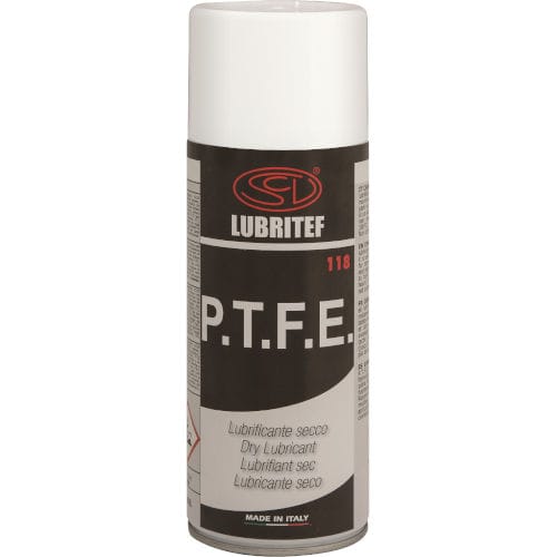 Dry lubricant spray - LUBRITEF - SILICONI - anti-adhesive / for gear wheels / for chains