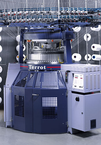 Double jersey knitting machine - I3P 572 - TERROT - industrial