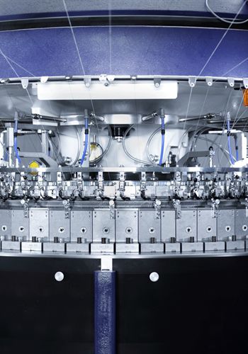 Double jersey knitting machine - UCC 548-MS - TERROT - high-speed / industrial