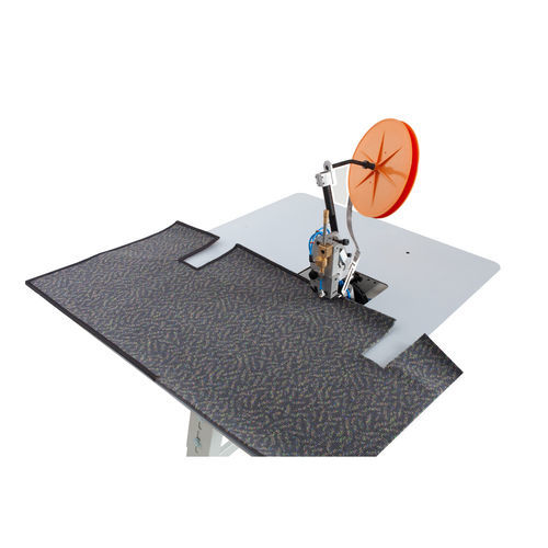 Single-needle carpet overedging machine - TITAN 4510AHC - Vandewiele - three-needle / 3-thread / single-thread